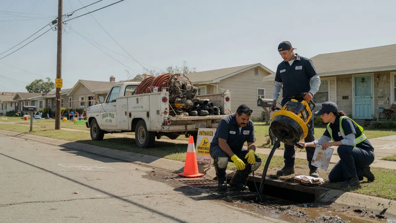Drain Cleaning in Crandall, TX near me
